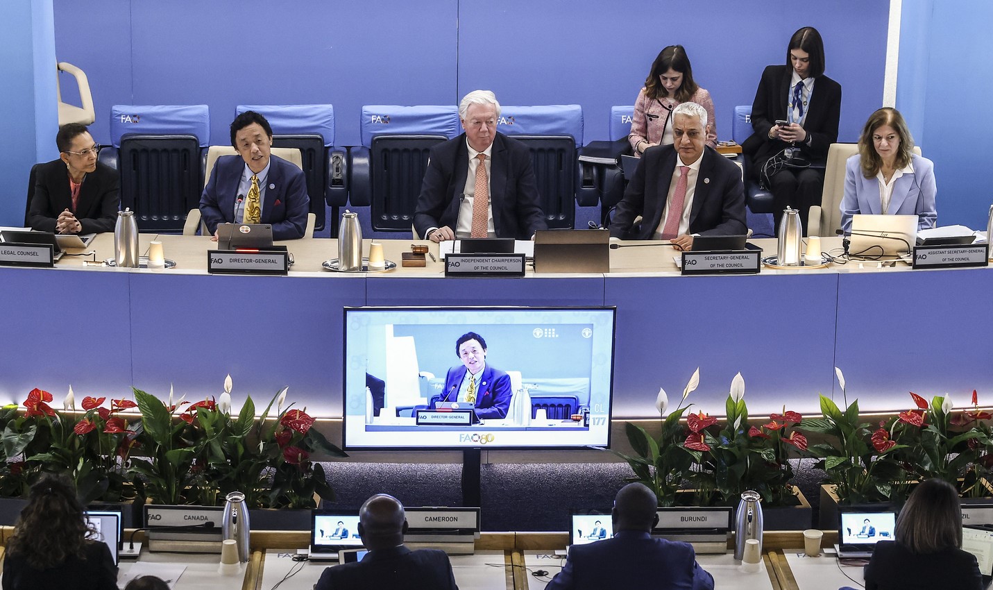 opening session of 177th FAO Council