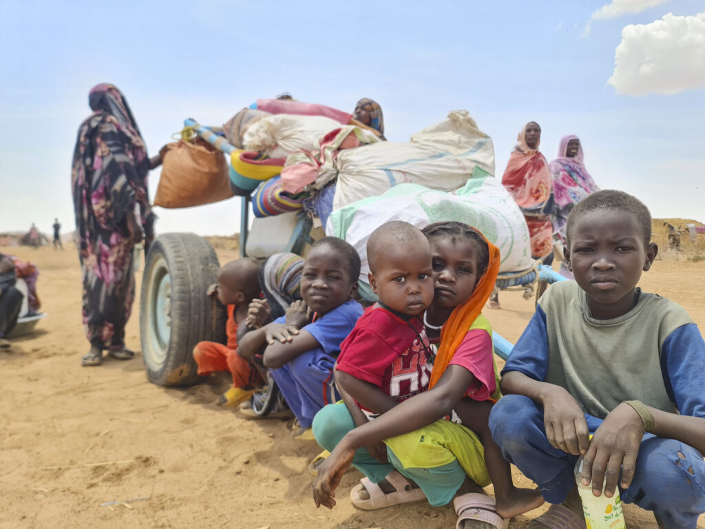 hunger and malnutrition are chasing Sudanese refugee