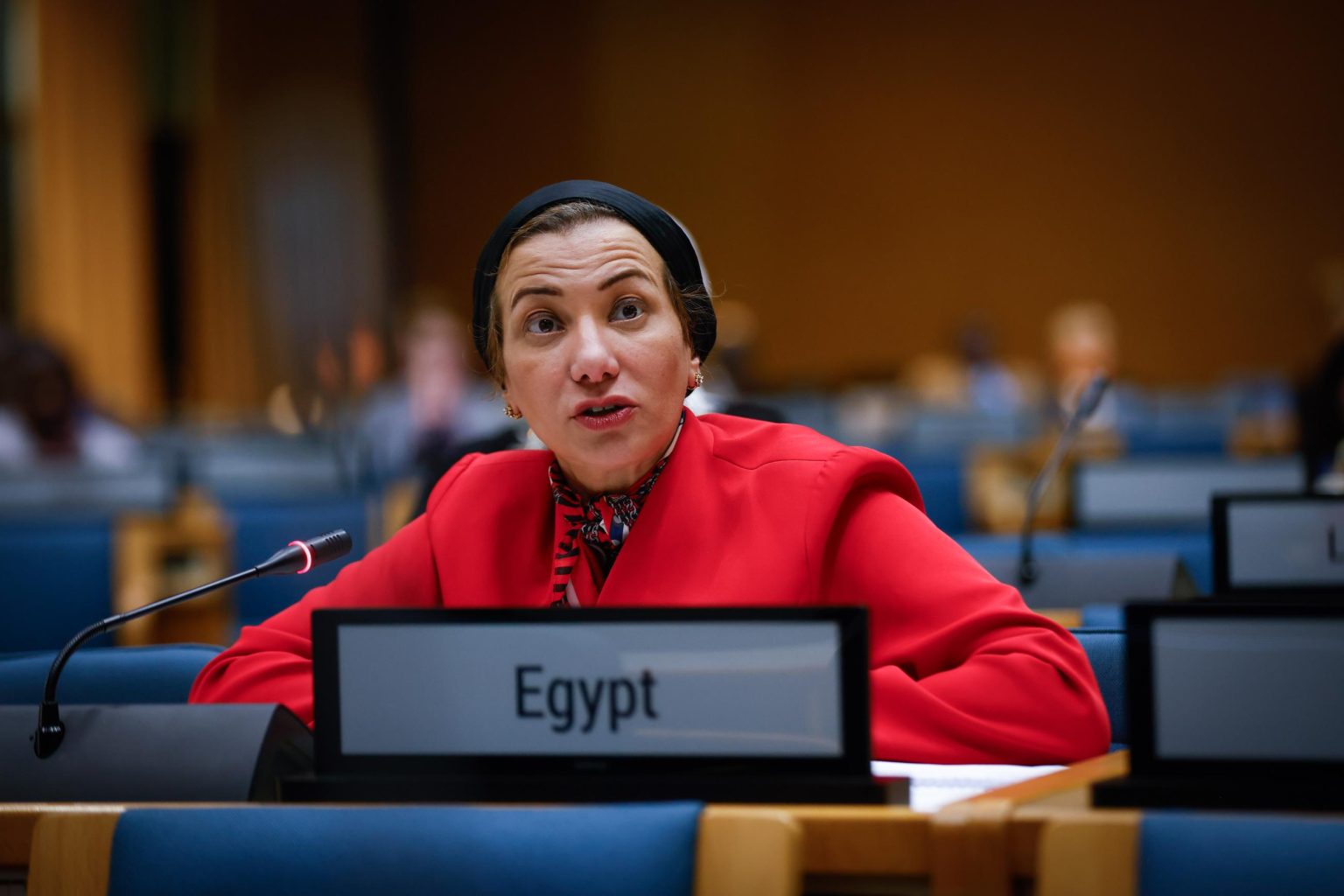 Fouad says that draught threats the food security